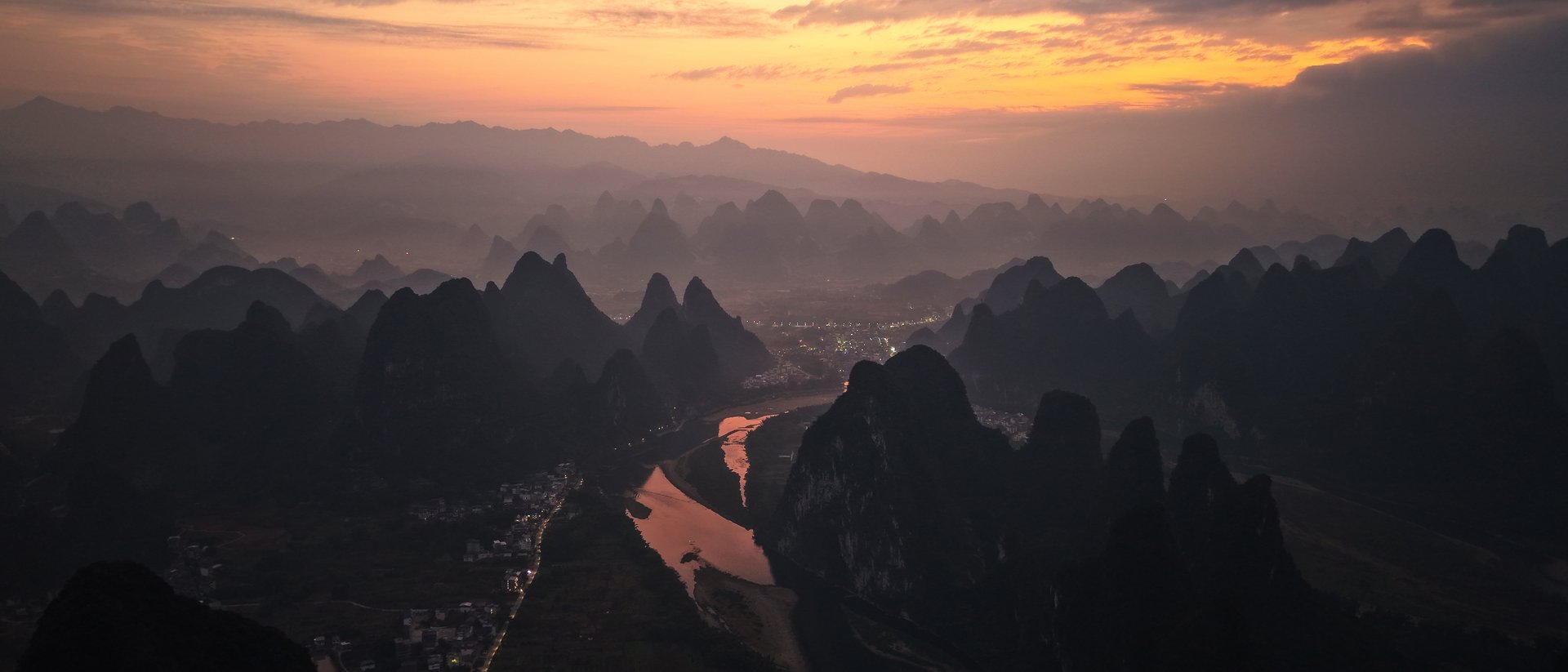 Guilin karst mountains, China